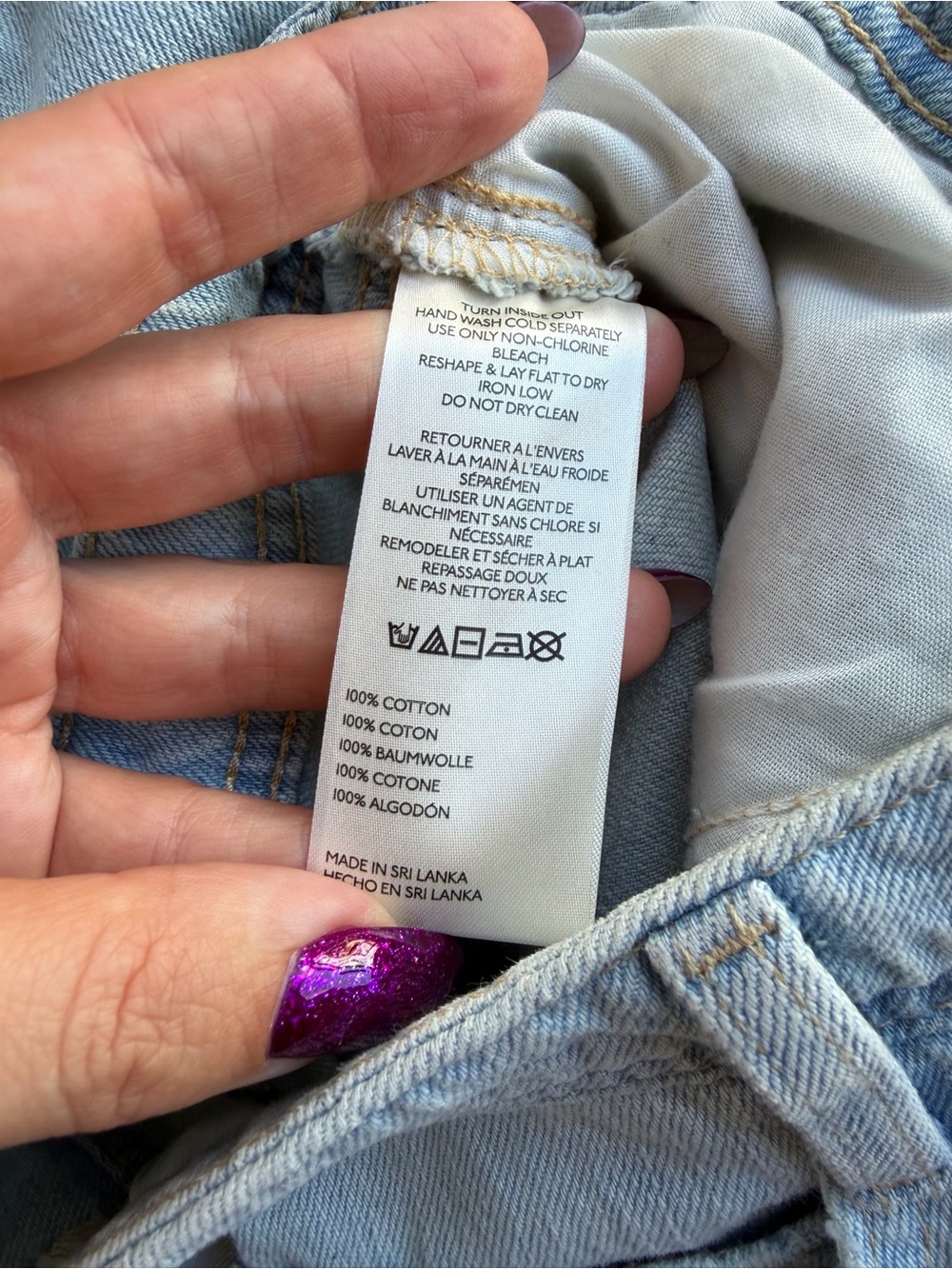 Pilcro Light Denim High-Rise Balloon Jeans Sz 27 NWT - Picture 16 of 16